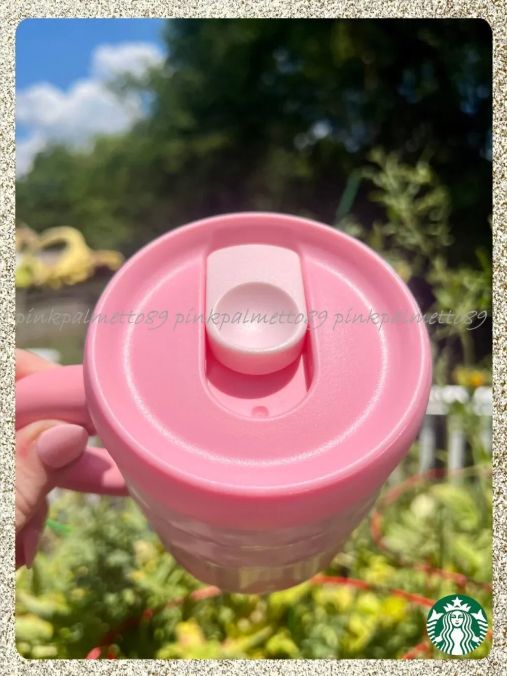 ✨🍓 NWT 2026 Starbucks Light Pink Ripple 12oz Stainless Steel Insulated Mug